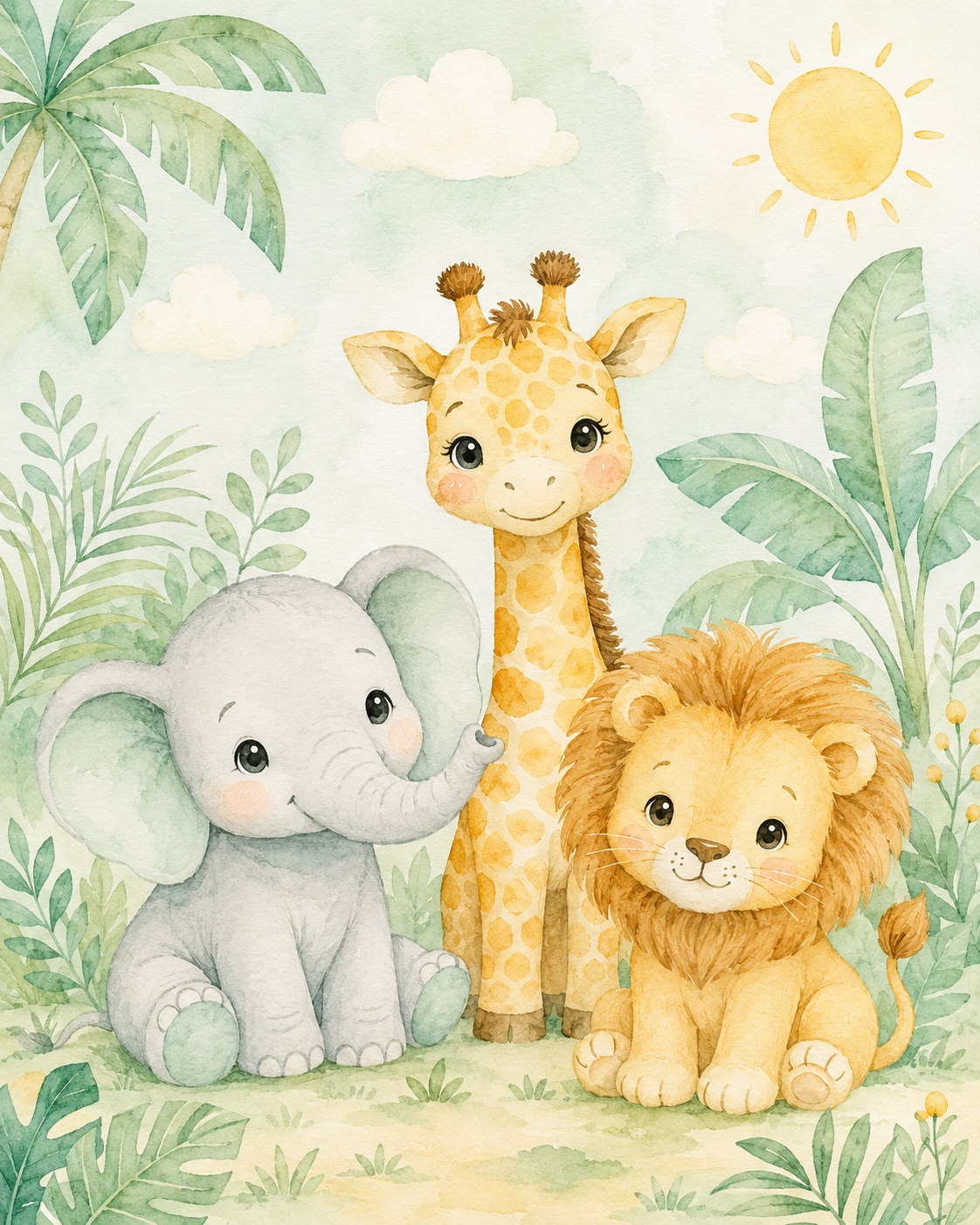 Suluboya Safari  📌 Ürün Kodu: [2001]